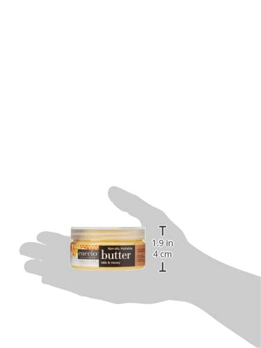 Cuccio Naturale Butter Blends Milk & Honey Body Cream, 8oz – Ultra-Moisturizing, Smoothing, Deep Hydration & Skin Repair with Natural Ingredients