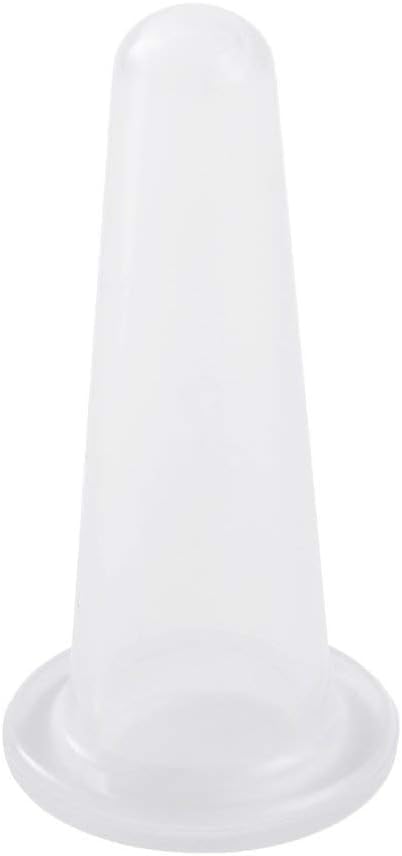 4-Pcs Silicone Facial & Body Massage Cupping Set – Mini Transparent Cups for Face, Neck, Back & Eyes, Safe, Burn-Free Skincare Tool