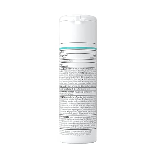 Proactiv Acne Cleanser with Benzoyl Peroxide & Hyaluronic Acid - Daily Exfoliating Face Wash & Acne Treatment, 90-Day Supply, 6 oz