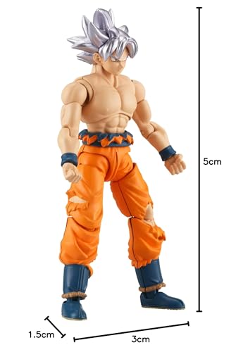 Bandai Namco - Dragon Ball Super - Goku Ultra Instinct, Dragon Ball Evolve 5" Action Figure