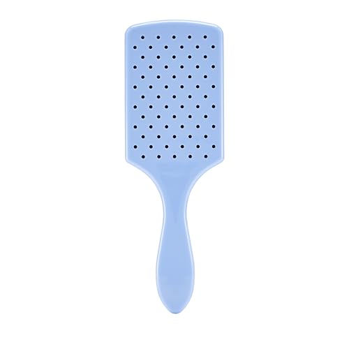 Wet Brush Paddle Detangler Hair Brush - Sky Blue | Ultra-Soft IntelliFlex Bristles & AquaVent Design | For Wet, Dry & Damaged Hair, Men & Women