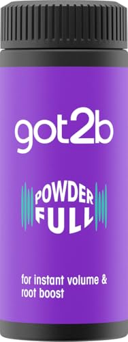 Got2B Schwarzkopf Powder'ful Unisex Root Hair Styling Powder, For Instant Volume and Root Boost, Vegan, 10g