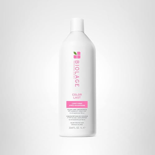 Biolage Color Last Conditioner | Color Safe, Paraben & Silicone-Free | Maintains Color Depth & Shine | Vegan, Cruelty-Free | 33.8 Fl Oz