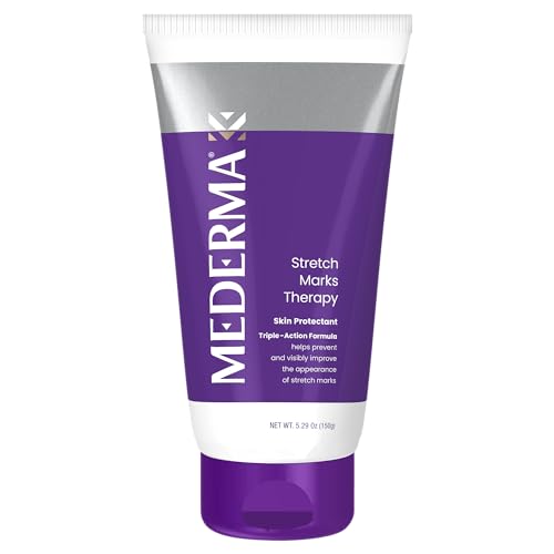Mederma Stretch Marks Therapy - Prevents & Treats Stretch Marks, Safe for Pregnancy & Breastfeeding, Hydrates & Nourishes Skin, 5.29 oz (150g)