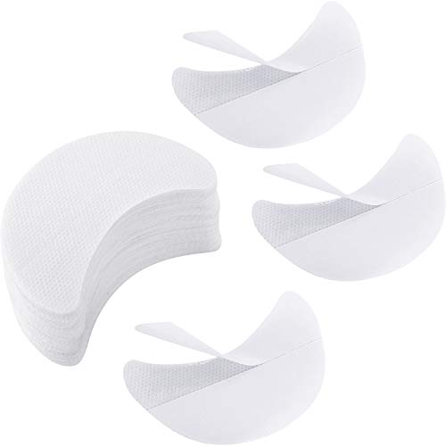Yaomiao 200PCS Eyeshadow Shields & Tape, Lint-Free Gel Pads for Eye Makeup, Eyelash Extensions, Eyeliner, Lip & Tinting Protection