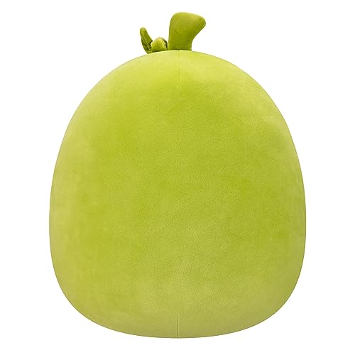 Squishmallows Original 12-Inch Charles Pickle with Mustache - Medium-Sized Ultrasoft Official Jazwares Plush