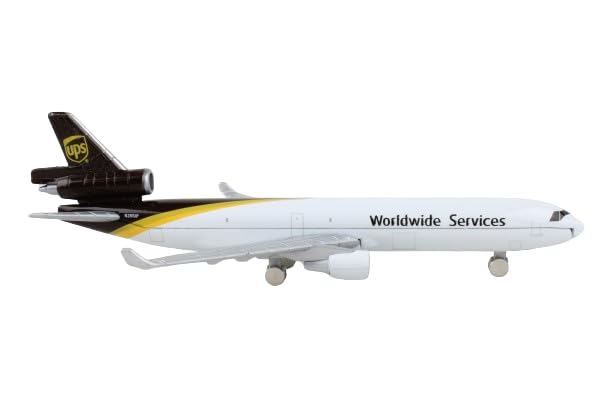 Daron Toy Airplane – UPS MD-11 – Die-Cast Metal Model Airplane Toy with Plastic Parts for Kids Ages 3+