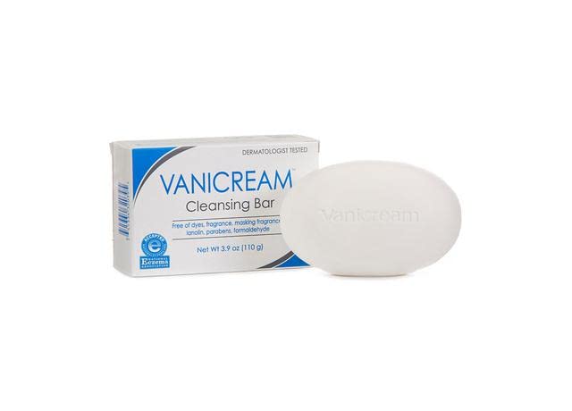Vanicream Cleansing Bar For Sensitive Skin, Unscented 3.9 Ounce (Pack of 2)