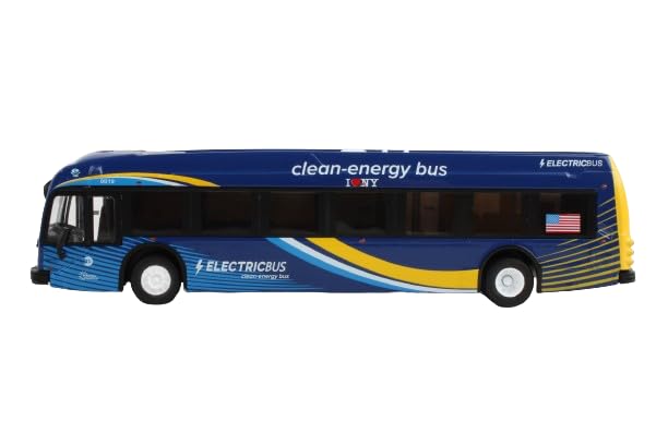 Daron MTA PROTERA Hybrid 1/87 Electric Bus, Blue