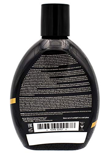 Millennium Tanning Solid Black Special Reserve 200X, Tanning Lotion w/Tattoo Protector, 13.5 Ounces