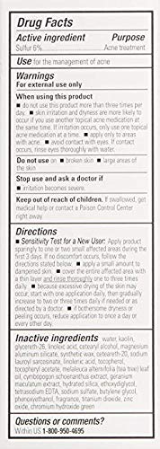 Proactiv Skin Purifying Acne Face Mask and Acne Spot Treatment, Detoxifying Facial Mask with 6% Sulfur, 90 Day Supply, Cream, 3 Oz