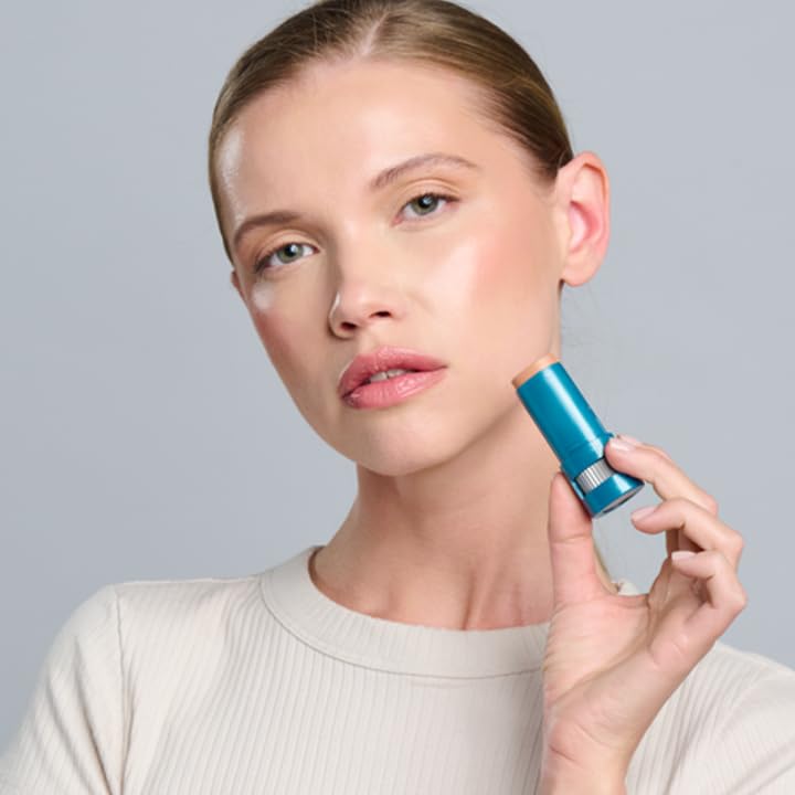 Colorescience Sunforgettable Total Protection Color Balm SPF 50, for Cheeks & Lips, GLOW