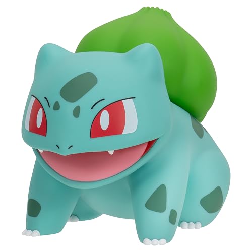 Pokemon Bulbasaur Select Vinyl Figure - 8-Inch Figure Made from Vinyl