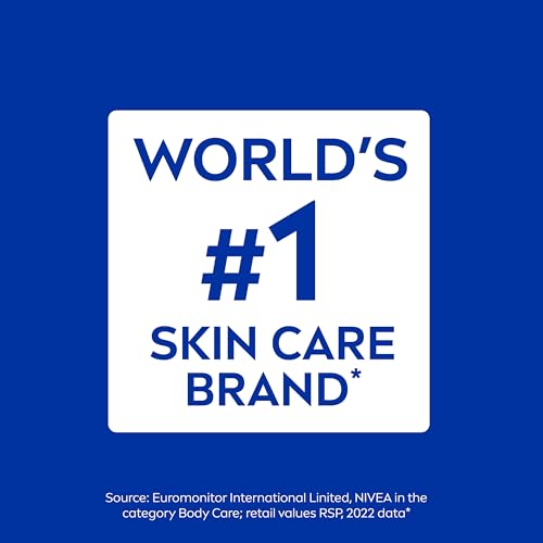 NIVEA Nourishing In Shower Lotion, Body Lotion for Dry Skin, 13.5 Fl Oz Bottle