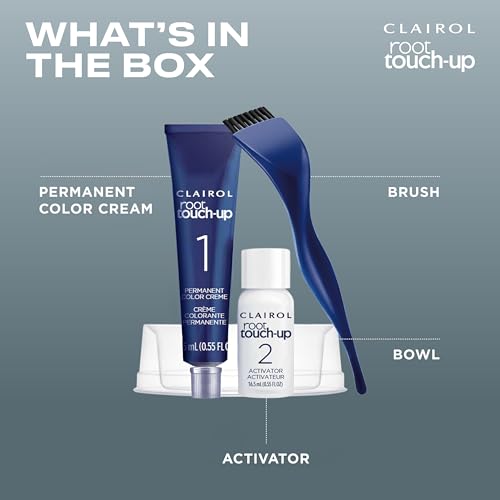 Clairol Root Touch-Up by Nice'n Easy Permanent Hair Dye, 8 Medium Blonde Hair Color, Pack of 1