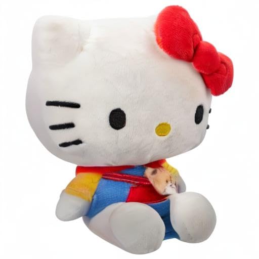 Jazwares Hello Kitty Series 1 Plush - Hoodie Fashion and Bestie Accessory - Officially Licensed Sanrio Hello Kitty and Friends Product from
