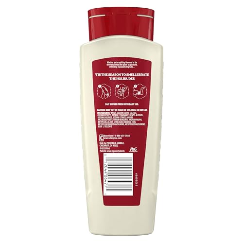 Old Spice Holidudes Body Wash for Men, 16oz – Lumbersnack Pine Scent, Rich Lather, Long-Lasting Holiday Freshness, Stocking Stuffer
