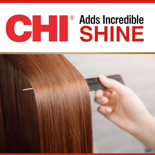 CHI Straight Guard Smoothing Styling Cream, Eliminates Frizz For Sleek & Shiny Hair, Maximum Control, 8.5 Oz
