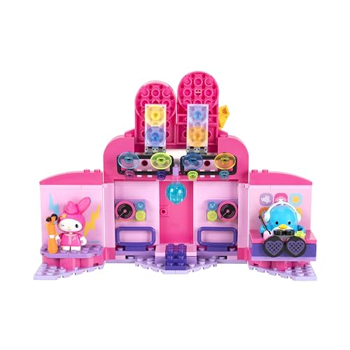 BLDR Hello Kitty and Friends My Melody’s Music Shop Building Set - Hello Kitty & Tuxedosam Minifigures - Gift for Kids and Sanrio Fans Ages 8+, 0130