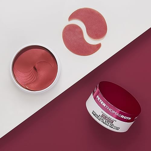 Peter Thomas Roth Even Smoother™ Glycolic Retinol Eye Patches – Hydrate, Smooth Fine Lines, Wrinkles & Under-Eye Texture