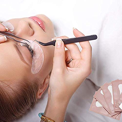 Ocim 100 Pairs Eye Gel Pads Lash Extensions, Lint Free Under Hydrogel Eye Patch for Eyelash Extension/Tinting