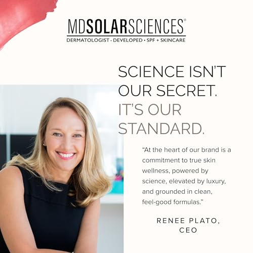 MDSolarSciences Tinted Sheer Lip Balm SPF 30 – Hydrating Vegan Lip Sunscreen with Shea, Jojoba & Avocado Oils, Moisturizing Blush 0.15 oz