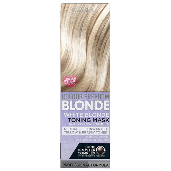 Knight & Wilson Blonde Hair Toner Mask – Deep Conditioning Treatment to Neutralize Yellow & Brassy Tones, Vegan & Cruelty-Free, 5.07 Fl Oz