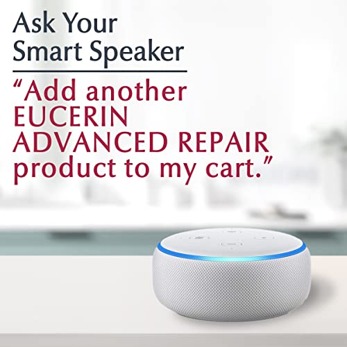 Eucerin Advanced Repair Body Cream for Very Dry Skin, Fragrance Free Daily Body Moisturizer, 8 Oz Tube