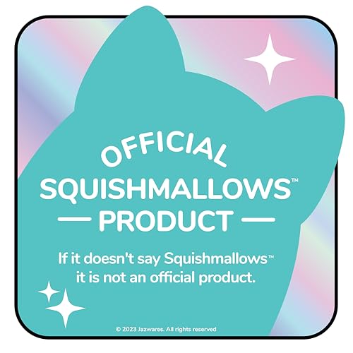 Squishmallows Original 12-Inch Bridgette Grey and Black Cow Bat - Official Jazwares Plush (Medium-Sized)