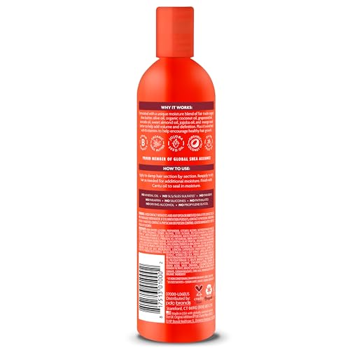 Cantu Moisturizing Curl Activator Cream with Shea Butter for Natural Hair, 12 fl oz