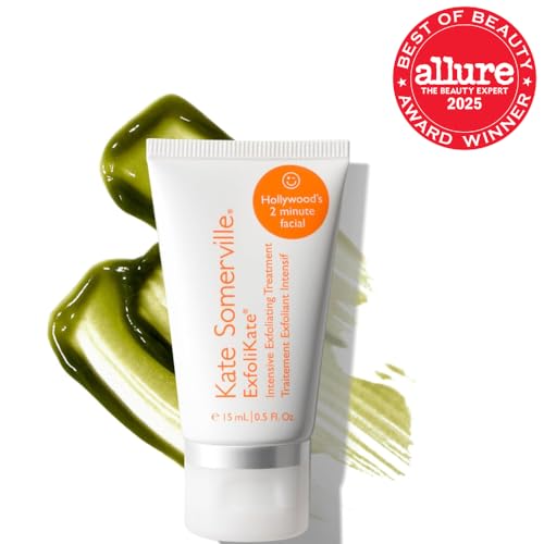 Kate Somerville ExfoliKate Intensive Exfoliating Treatment – Salicylic Acid and Lactic Acid Super Facial Scrub Improves Texture and Pores, 2 Fl Oz