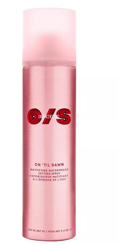 One Size On 'Til Dawn Mattifying Waterproof Setting Spray 3.4 oz / 143 mL