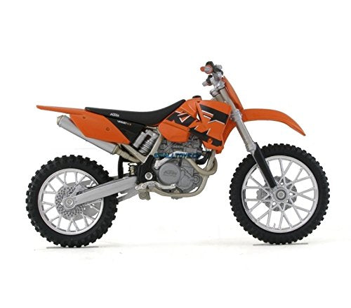 Welly Die Cast Motorcycle Orange KTM 450 SX Racing, 1:18 Scale for Unisex Adult