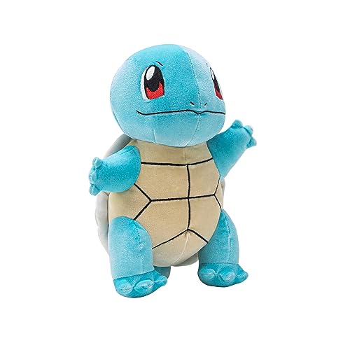 Pokemon Squirtle Select Velvet Plush - 8-Inch Squirtle Plush with Unique Velvet Fabric and Authentic Details