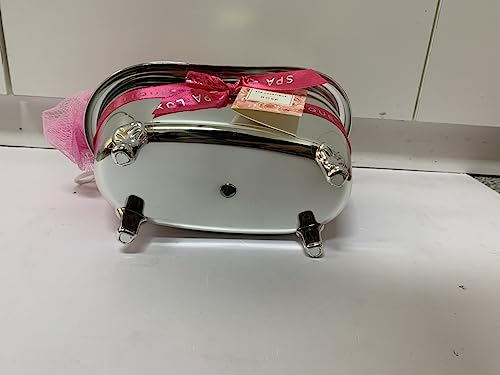 Spa Luxetique 8-Pc Rose Gift Set for Women – Bath & Body Basket with Bubble Bath, Shower Gel, Lotion – Birthday & Mother’s Day Gifts