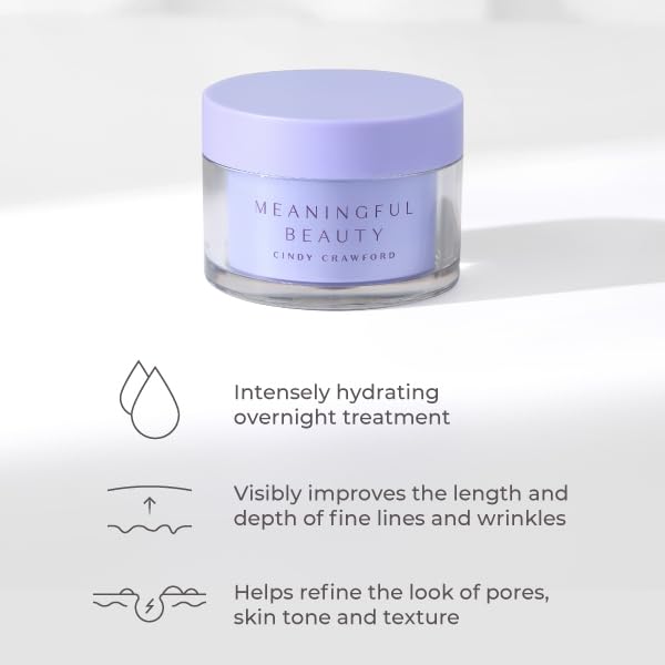 Meaningful Beauty AGE RECOVERY NIGHT CRÈME WITH MELON EXTRACT & RETINOL, 1 Oz
