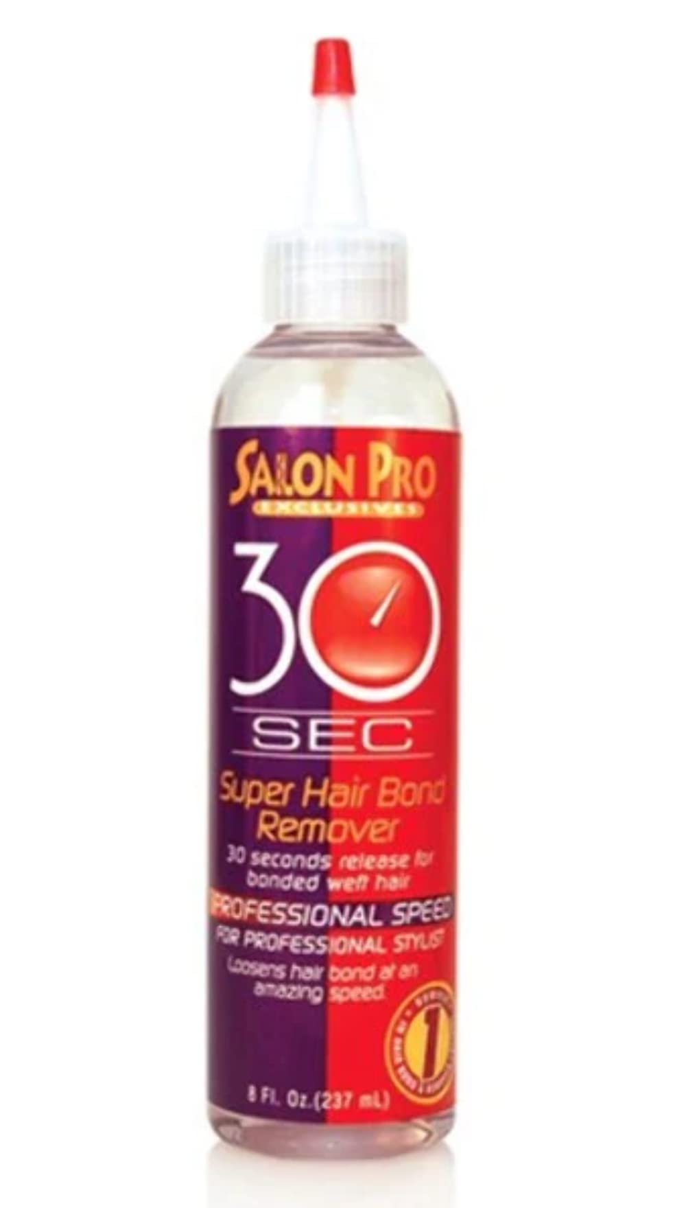 Salon Pro 30 Sec Super Hair Bond Remover 8 Oz