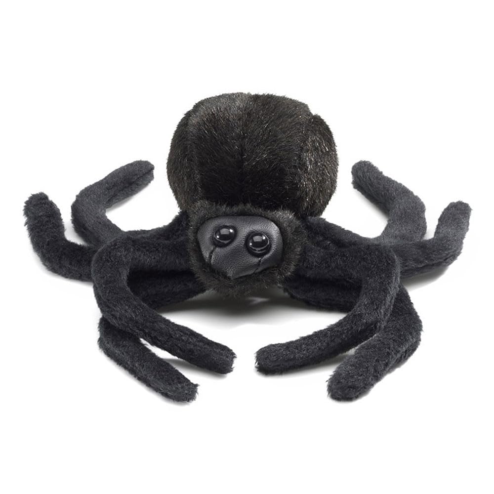 Folkmanis Mini Spider Finger Puppet, Black, 1 EA