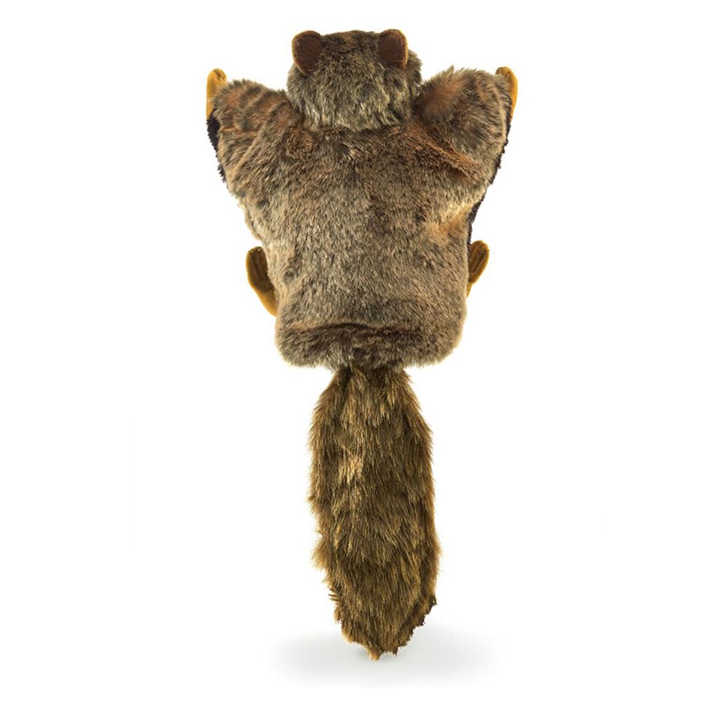Folkmanis Flying Squirrel Hand Puppet, Brown