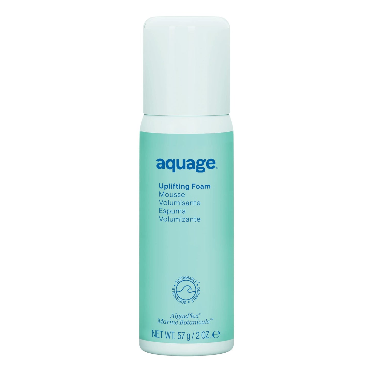 AQUAGE Uplifting Foam Weightless Volume Building Styling Mousse, Travel Size, 2 oz