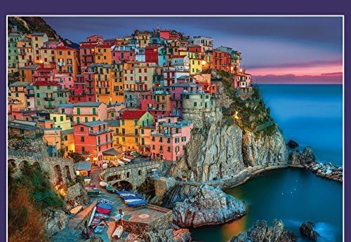 Buffalo Games Peter Stewart Cinque Terre 1000 Piece Jigsaw Puzzle for Adults – Challenging Puzzle for Game Nights, 26.75" x 19.75"