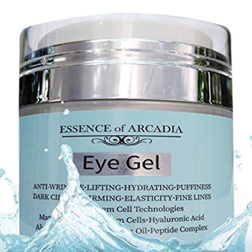 Anti-Aging Eye Gel for Dark Circles, Puffiness & Wrinkles โ Firming, Hydrating with Hyaluronic Acid & Aloe Vera, 1.7 fl. oz.
