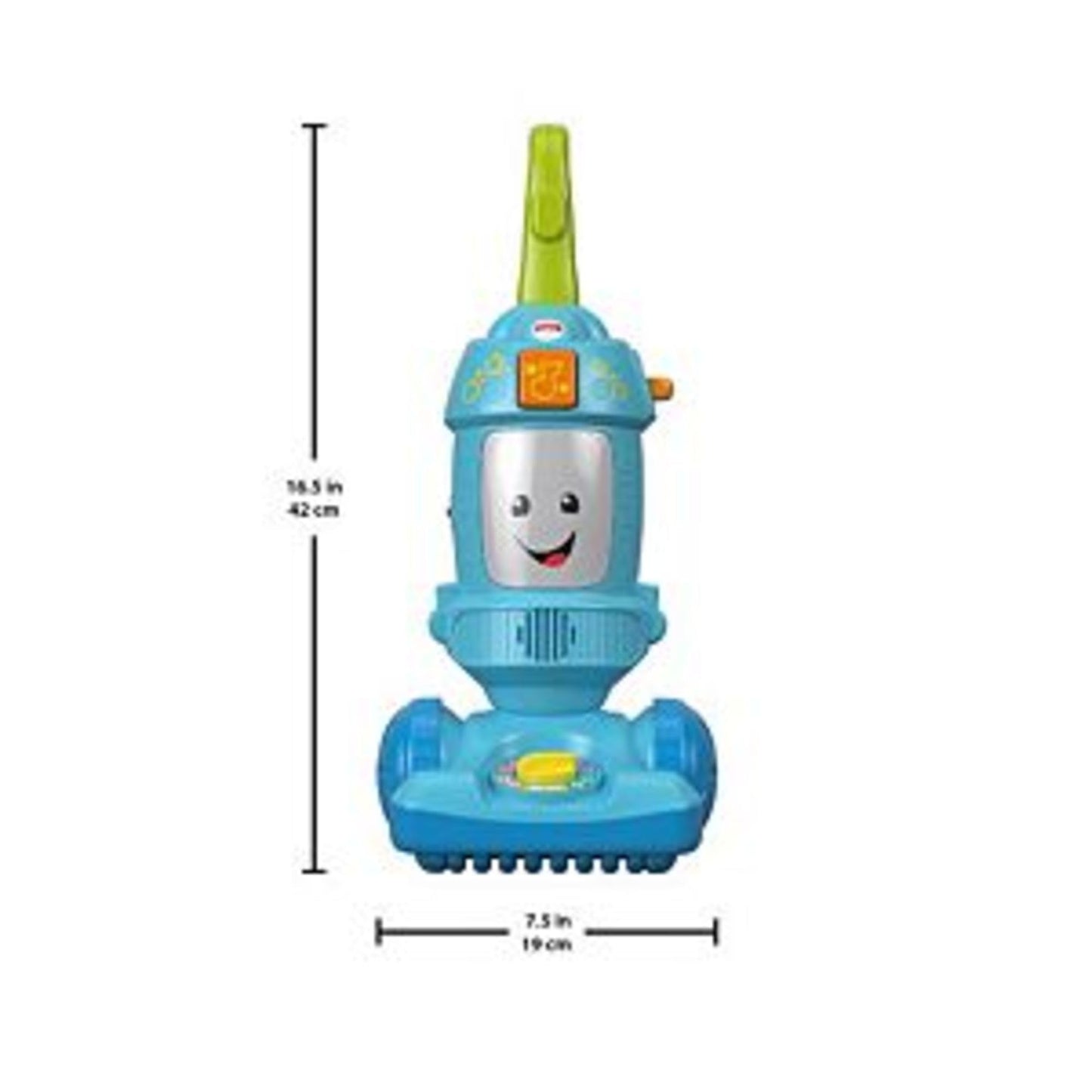 Fisher-Price Toddler Toy Laugh & Learn Light-Up Learning Vacuum Musical Push Along for Pretend Play Infants Ages 1+ Years (Amazon Exclusive)