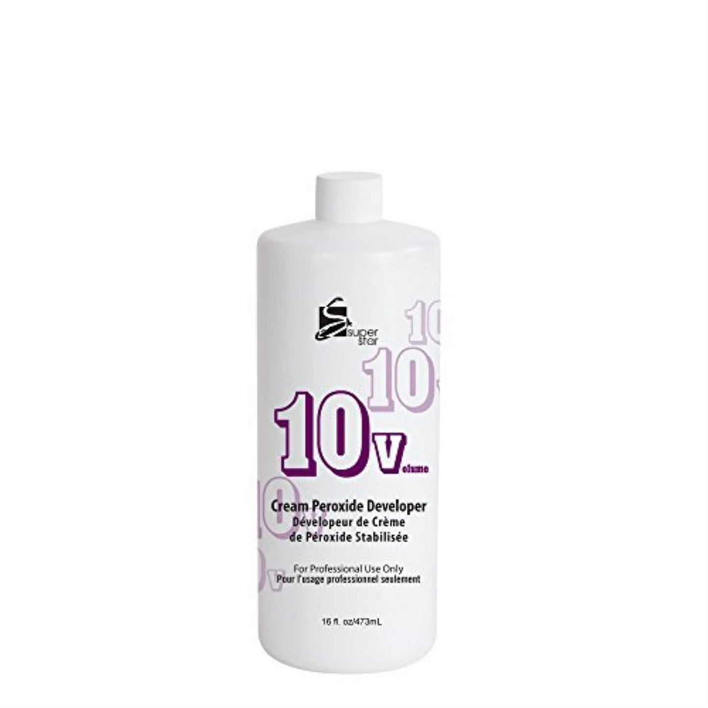 Super Star Cream Peroxide Developer 10 Volume - 16 Oz