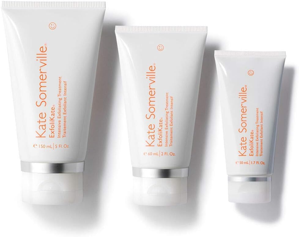 Kate Somerville ExfoliKate Intensive Exfoliating Treatment – Salicylic Acid and Lactic Acid Super Facial Scrub Improves Texture and Pores, 2 Fl Oz