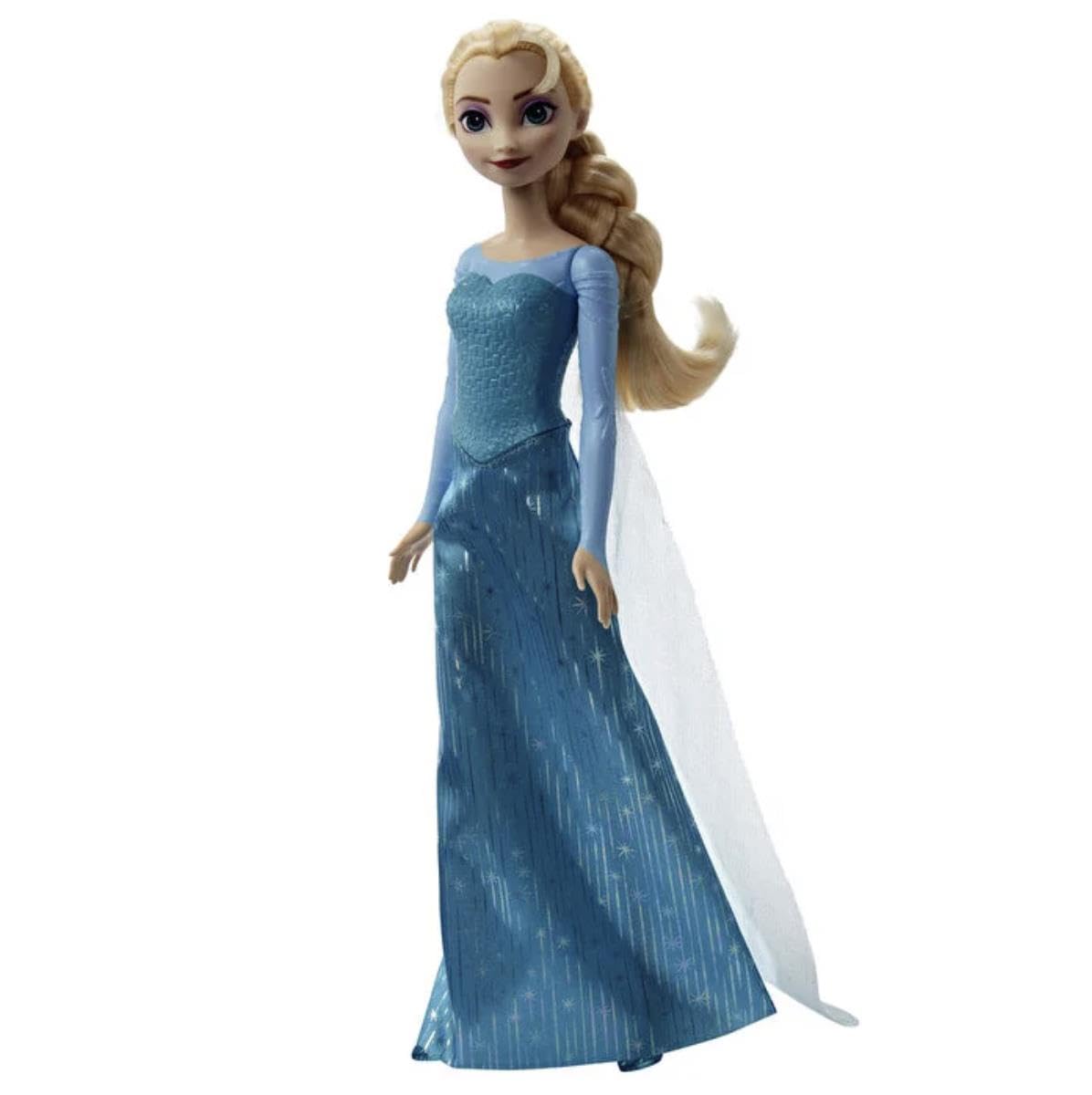 Mattel Disney Princess Dolls, Elsa Posable Fashion Doll with Signature Clothing and Accessories, Disney's Frozen Movie Toys