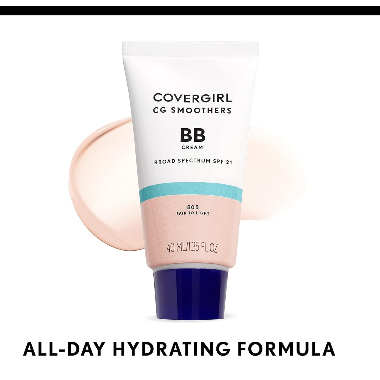 COVERGIRL Smoothers Lightweight BB Cream SPF, 1.35 fl oz – Light/Medium Skin, Blends Effortlessly, Improves Elasticity, Lightweight Formula