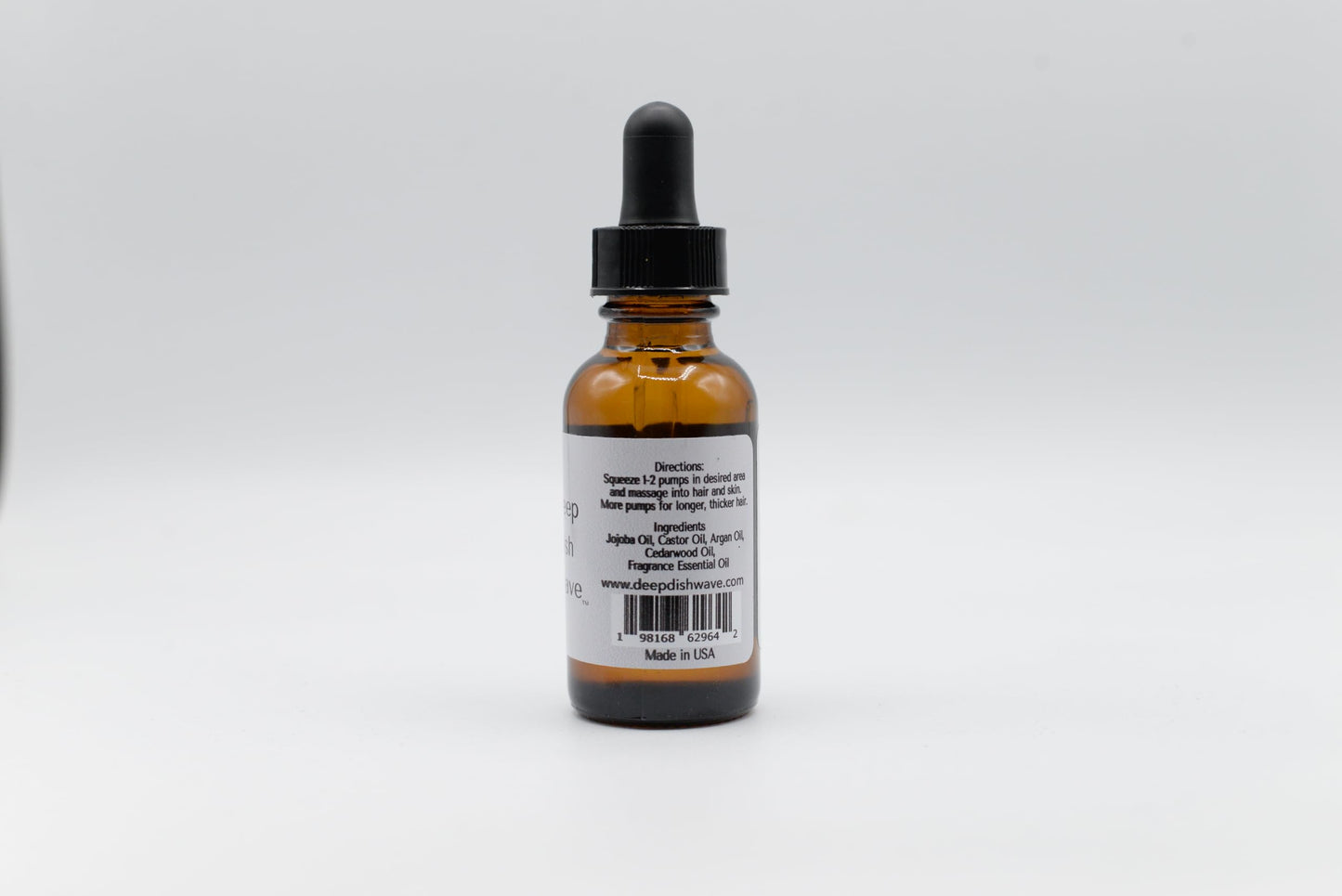 Deep Dish Wave Hair Oil 100% Pure All Natural Organic 360 Waves Training 1oz