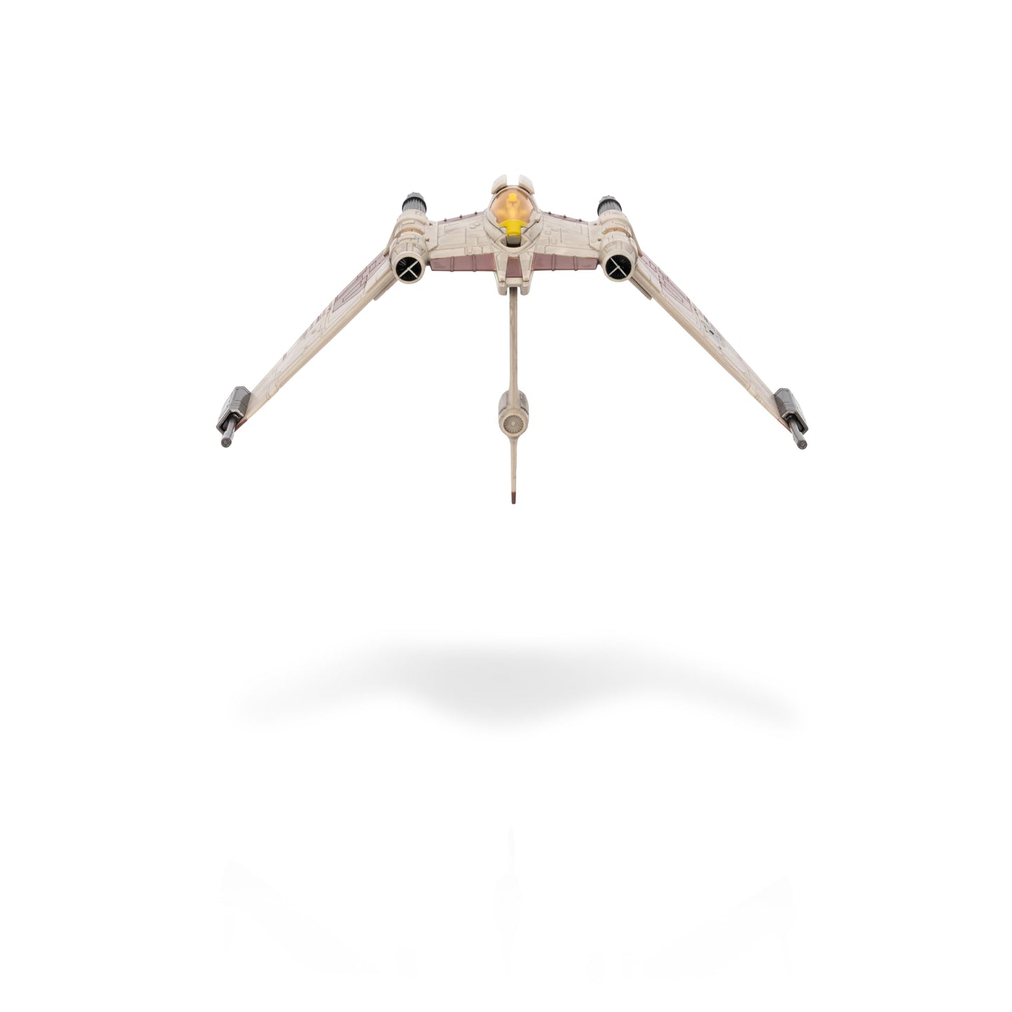 Star Wars Micro Galaxy Squadron V-19 Torrent Starfighter - 5-Inch Vehicle with Folding Wings and Tail Fin Plus 1-Inch Micro Figure Accessory