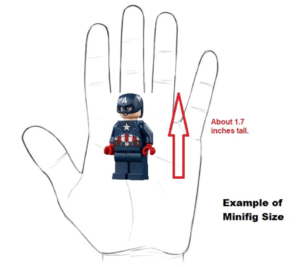 LEGO Marvel Superheroes: Iron Man Minifigure - Mark 85 Armor